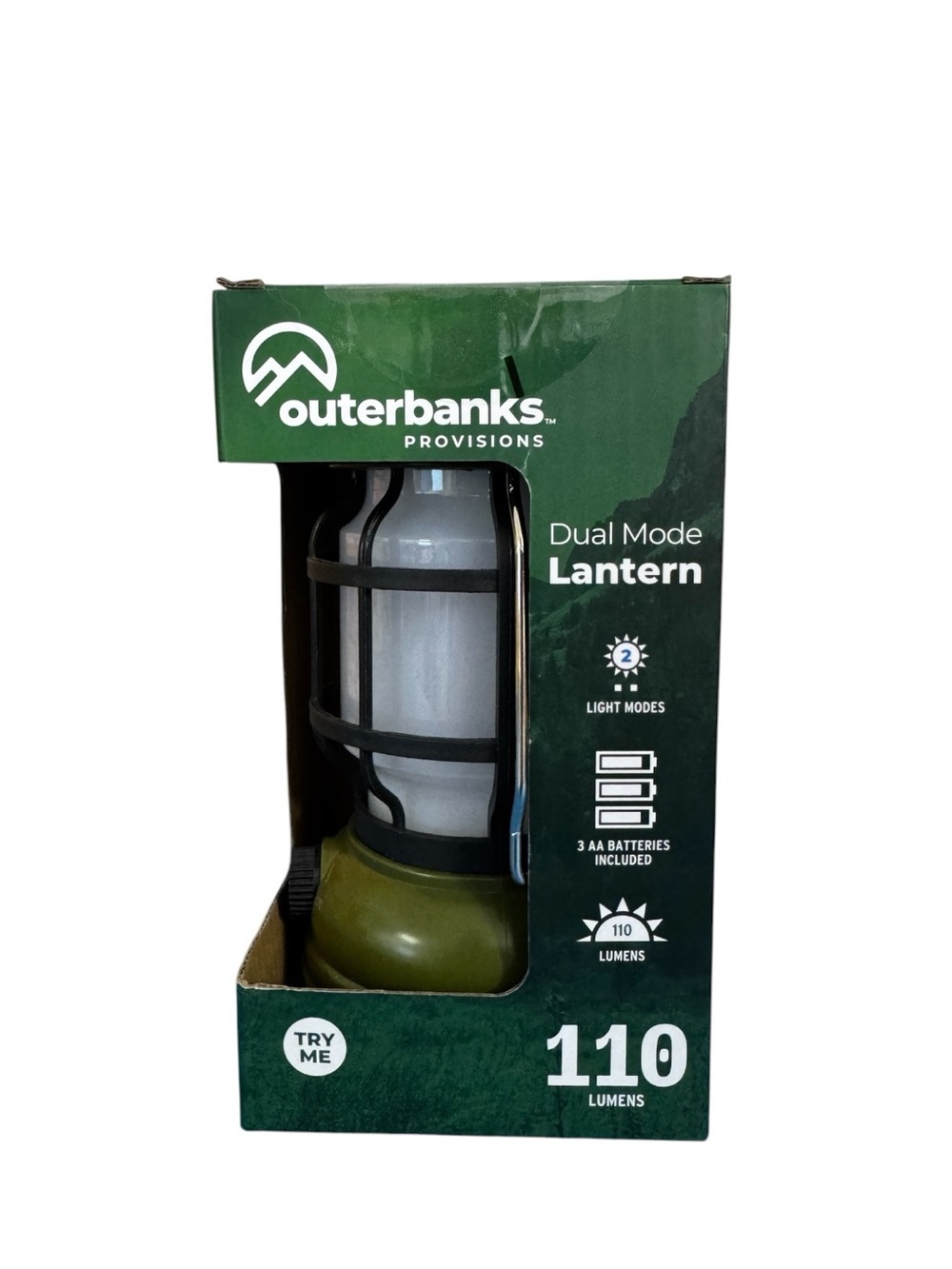Outerbanks Provisions Dual Mode Lantern - Green
